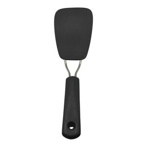 OXO Good Grips Black Silicone Flexible Turner Spatula Stainless Steel Core G72Q